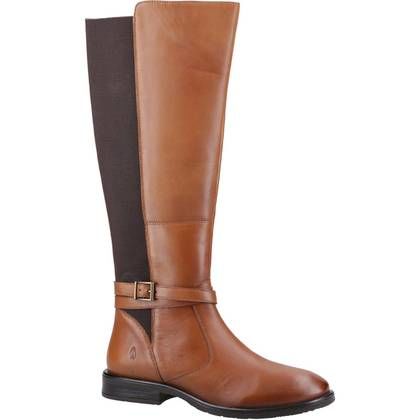 Hush Puppies Knee High Boots - Tan - HP-39635-73996 Victoria