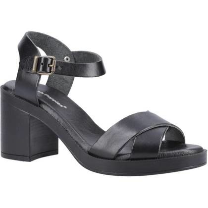 Hush Puppies Heeled Sandals - Black - HP31949-72172 Georgia