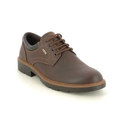 IMAC Trophy Lo Tex Brown leather Mens Walking Shoes 3398 3474017