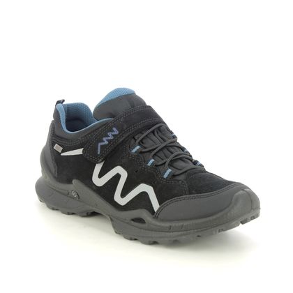 IMAC Boys Trainers - Black Blue - 2408/7000024 FOXY LO TEX