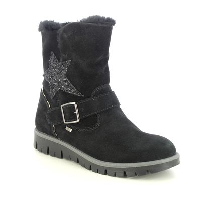 IMAC Girls Boots - Black Suede - 0188/7000011 ROXY    MID TEX