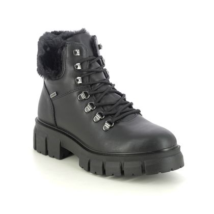 IMAC Biker Boots - Black leather - 7048/1400011 SORAYA FUR TEX