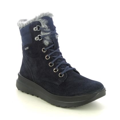 Legero Winter Boots - Navy Suede - 2000351/8000 DREAMER GTX ZIP