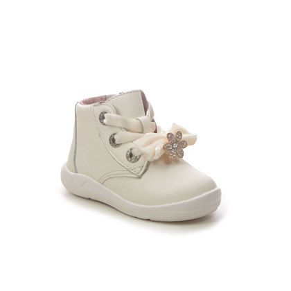 Lelli Kelly Infant Girls Boots - Off White - MXHH4309/AV01 MYA BOW