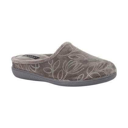 Lotus Slippers - Grey - ULH045/00 ELIZABETH