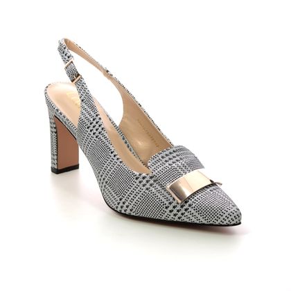 Lotus Slingback Shoes - Silver - ULS410/01 OTI CHECK