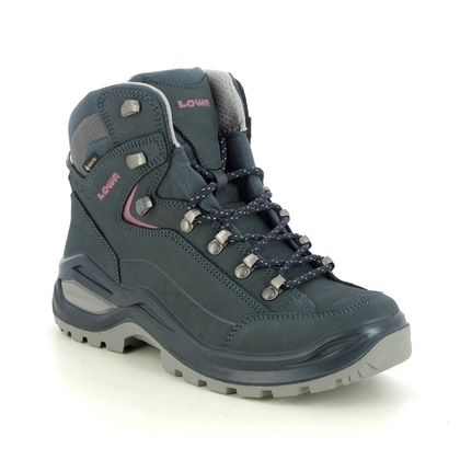 Lowa Walking Boots - Navy nubuck - 321916-9327 RENEGADE EVO GTX MID