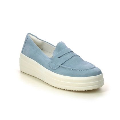 Remonte Loafers - Pale blue - D1C05-10 DOLLAPENNY ELLE