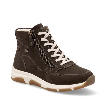 Remonte Hi Top Boots - Grey Nubuck - D1S71-45 MUNZO H ZIP TEX