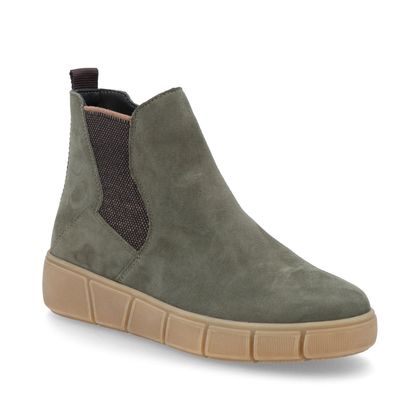 Remonte Chelsea Boots - Green Suede - D1T71-54 DURLOCHEL