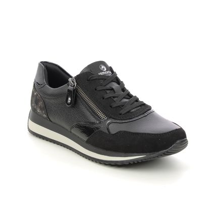 Remonte Trainers - Black leather - D0H01-01 EDITH  LITE