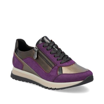 Rieker Trainers - Purple multi - 49002-30 HILLY WIDE