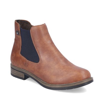 Rieker Chelsea Boots - Tan - 72254-24 SHAECHEL