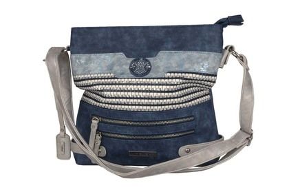 Rieker Handbags - Denim - H1346-16 CROSS BLING