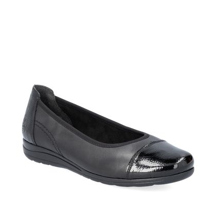 Rieker Pumps - Black patent - L9351-00 HOVERCAP