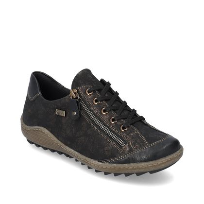 Remonte Comfort Lacing Shoes - Bronze - R1402-07 ZIGZIP 85 TEX