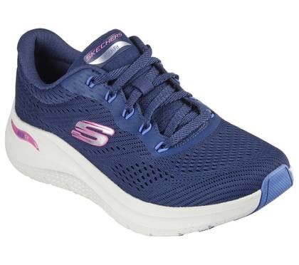 Skechers Fashion Fit Wedge NVY Navy Womens trainers 88888366