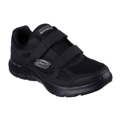 Skechers Trainers - Black - 232578 FLEX GURN VELCRO