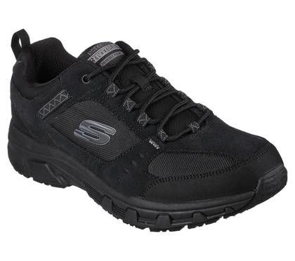 Skechers Haniger Velcro BBK Black Mens trainers 58356