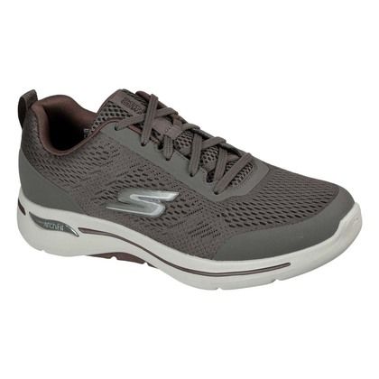 Skechers Slip Ins Go Walk Arch Fit TPE Taupe trainers