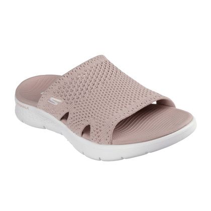 Skechers Slide Sandals - Blush Pink - 141425 GO WALK FLEX ELATION