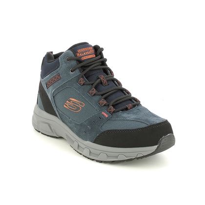 Skechers Outdoor Walking Boots - Navy - 51895 OAK CANYON BOOT RELAXED FIT