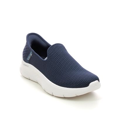 Skechers Fashion Fit Wedge NVY Navy Womens trainers 88888366