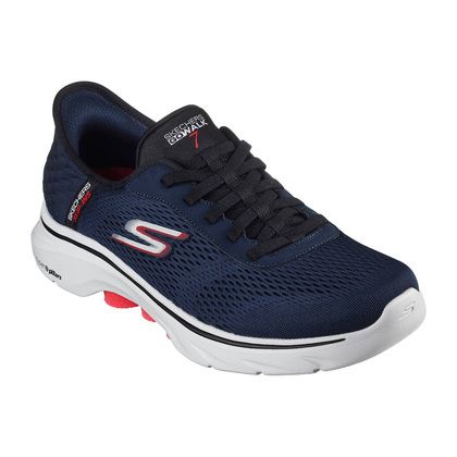 Skechers Trainers - Navy Red - 216648 SLIP INS GO WALK 7 BUNGEE