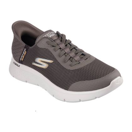 Skechers Trainers - Brown - 216324 SLIP INS GO WALK BUNGEE