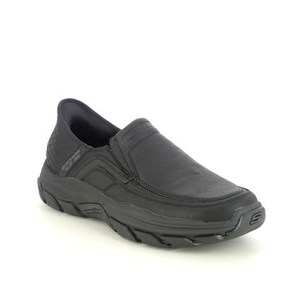 Skechers Slip Ins Respected Elgin BLK Black Mens comfort shoes 204810