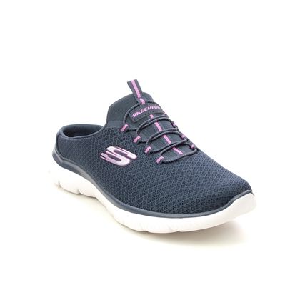 Skechers Slippers - Navy Pink - 149529 SUMMITS MULE