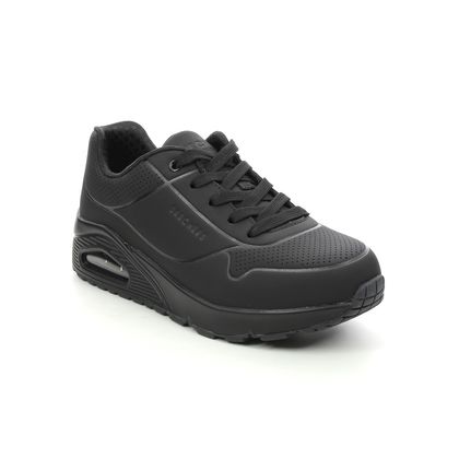Skechers Boys Trainers - Black - 403674L UNO STAND AIR JNR