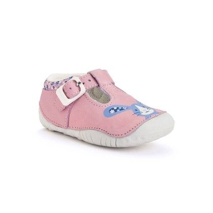 Start Rite First and Baby Shoes - Pink Nubuck - 0825-6 F LITTLE PAWS TB