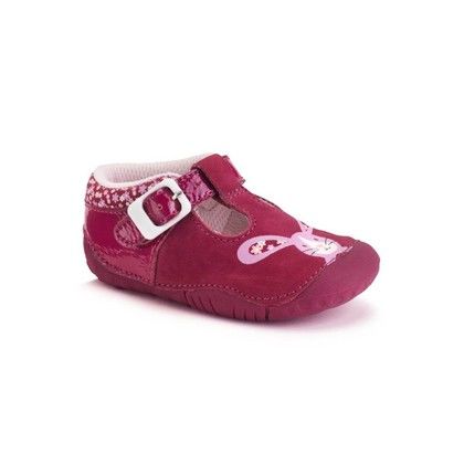 Start Rite First and Baby Shoes - Red leather - 0825-8 F LITTLE PAWS TB