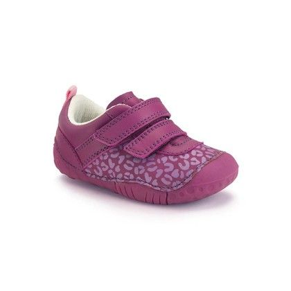 Start Rite First and Baby Shoes - Wine - 0823-8 F LITTLE SMILE 2V