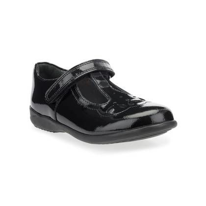 Start Rite Girls Shoes - Black patent - 2747-35E POPPY T BAR