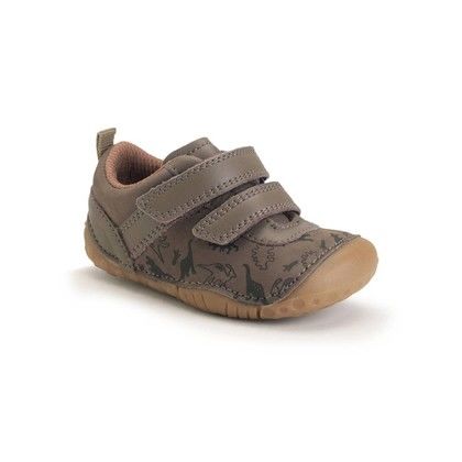 Start Rite Boys First and Toddler Shoes - Taupe leather - 0767-14F ROAR 2V