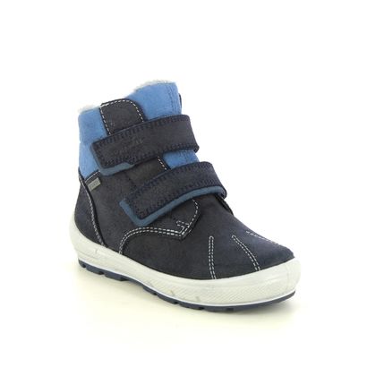 Superfit Infant Boys Boots - Navy Light Blue - 1006317/8000 GROOVY GTX