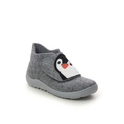 Superfit Slippers - Grey - 1006295/2000 HAPPY  PENGUIN