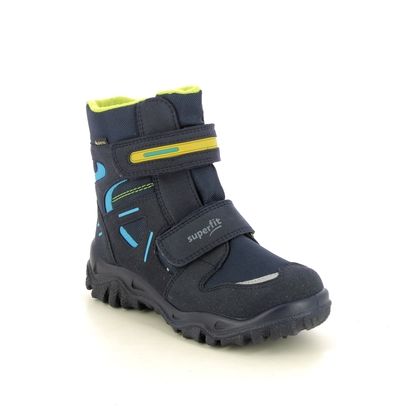 Superfit Boys Boots - Navy Green - 0809080/8000 HUSKY JNR GORE