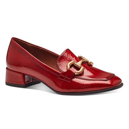 Tamaris Loafers - Red patent - 2431643500 ALMIRA LOAFER