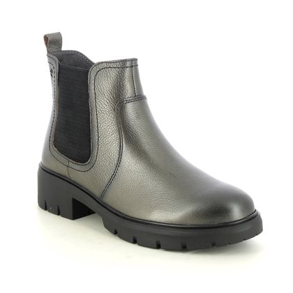 Tamaris Chelsea Boots - Pewter - 8542043915 JENN DONO WIDE