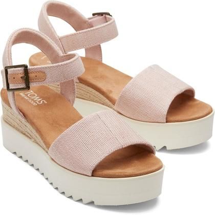 Toms Comfortable Sandals - Pink - 10020737 Diana