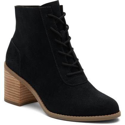 Toms Ankle Boots - Black - 10020231 Evelyn