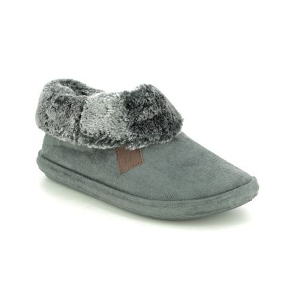 Jo and Joe Slippers - Charcoal - 7710/00 CHILTERN