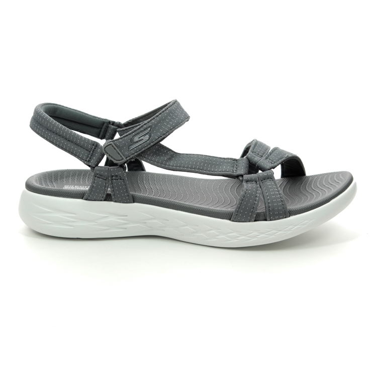Skechers Brilliancy 15316 CHAR Charcoal Walking Sandals