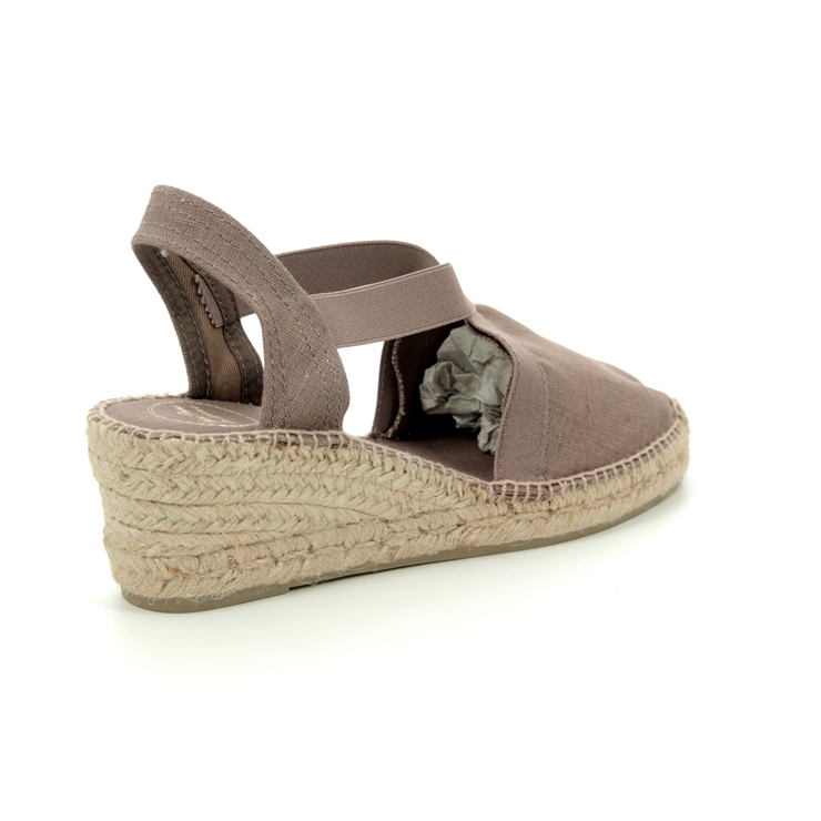 Toni Pons Ter Taupe Womens Espadrilles 1003-10