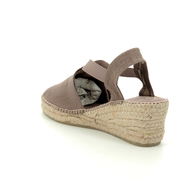 Toni Pons Ter Taupe Womens Espadrilles 1003-10