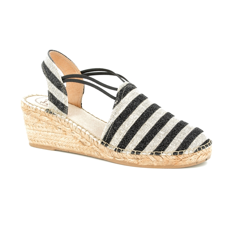 Toni Pons Taradell 1008-20 Black stone Espadrilles