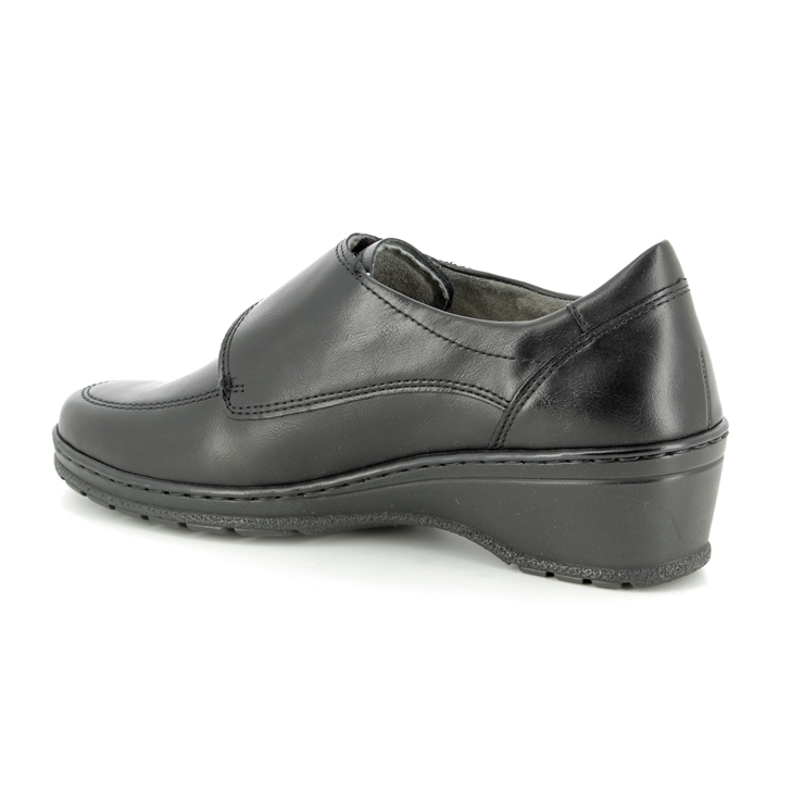 Ara Cremona Vel Wi 17375-71 Black Comfort Slip On Shoes